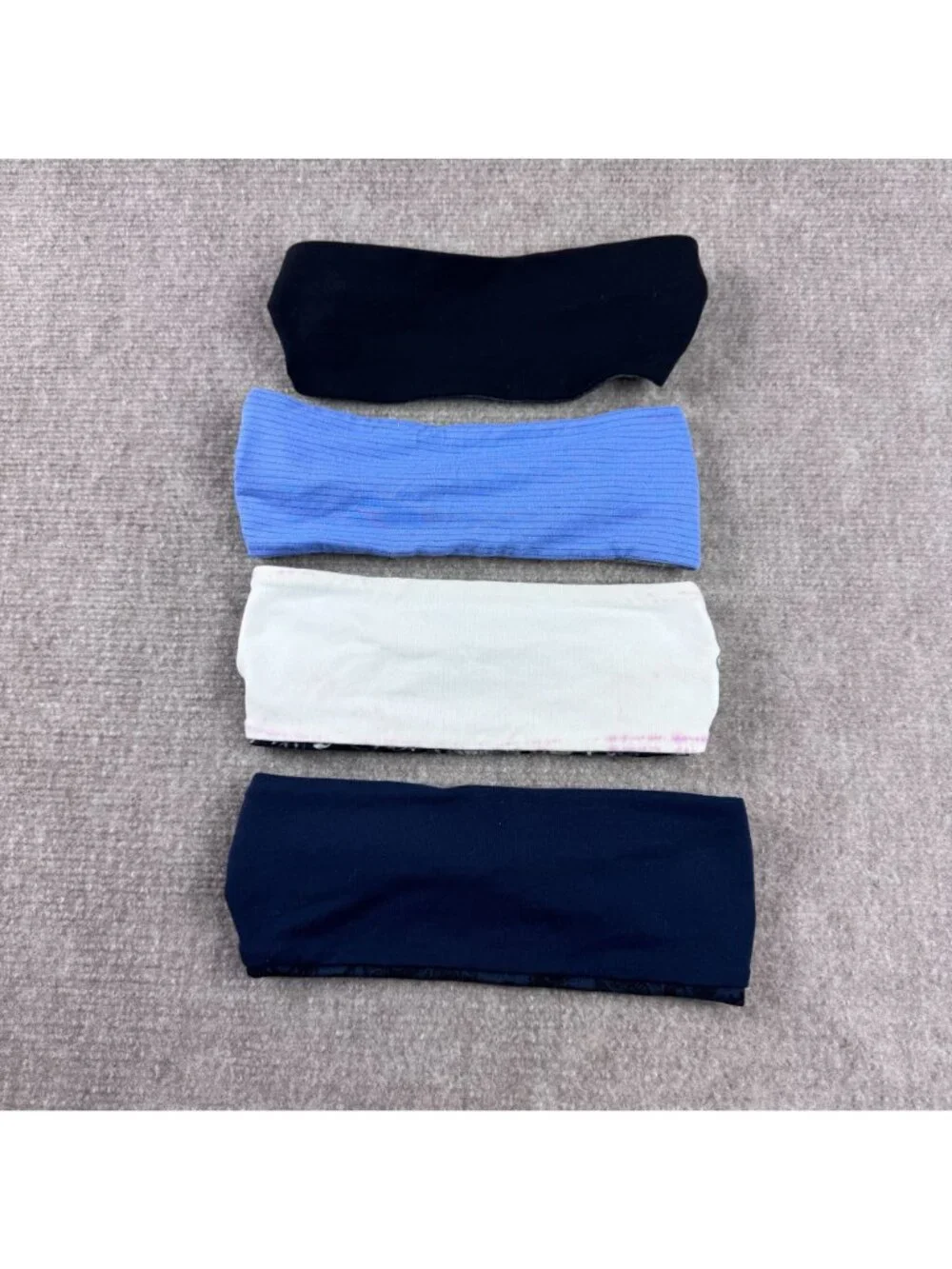 Lululemon Fringe Fighter Bang Buster Headband Lot of 4 Athletic Gym Training